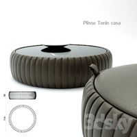 Coffee table ottoman Plisse Tonin casa