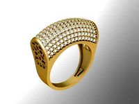 Jasmine ring 01 | 3D