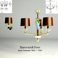 Chandelier and sconces Barovier &amp; Toso Saint Germain 7061 + 7066