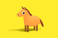 Hasty the Horse - Quirky Series