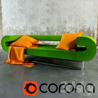 Sofa pillow abstract