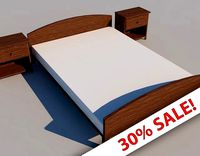 Bed and Sidetables