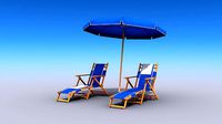 Beach Chairs With Umbrella