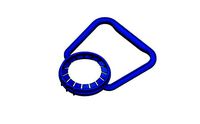 Plastic water bottle handel | 3D