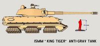 15mm King Tiger Anti-Grav Tank | 3D
