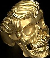 Ring Mr mustachioed skul | 3D