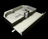 Star Trek Adventures Starfleet Ship Interior | 3D