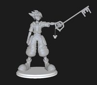 sora kingdom hearts | 3D