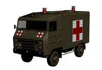 Japan Ground Self-Defense Force Type-73 rescue vehicles