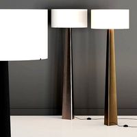 Crate and Barrel Isla Triangle Floor Lamp
