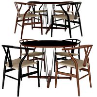 Embrace Table and Ch24 by Carl Hansen Son