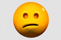 Emoji Confused Face