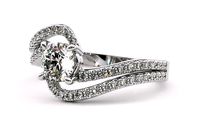 Nadine Diamonds Engagement ring | 3D