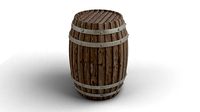 Wooden Barrel