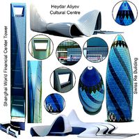 Shanghai World Financial Center and Swiss Re and Heydar Aliyev