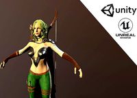 Elf girl archer