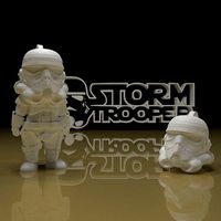 Stormtrooper Keychain | 3D