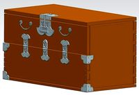 Wooden chest