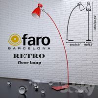 FARO RETRO floor lamp