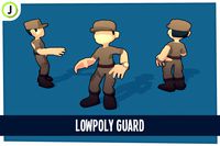 Lowpoly Guard