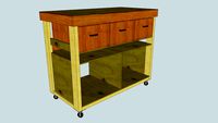 Portable Table Saw Outfeed