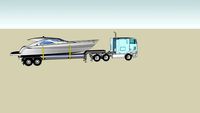 pershing with tractor trailor