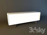 Ligne roset/Bahut a 4 tiroirs