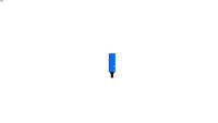 Miniature diffuse reflection sensor - 2 m cable length