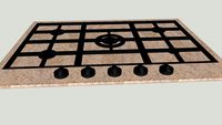 Piano cottura 70 fragranite