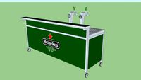 Mobiele bar Heineken Mobile Beerpump Heineken