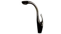 Vuelo Cocoa Bronze-Stainless Single Handle Hi-Arch Pull Out Kitchen Faucet 63255LF-SSCO
