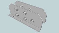 PAU DE CARGA PARA TALHA MANUAL TIPO Q30/50 - PC30/50-TM