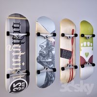 Skateboard, wall decor