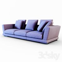 Contemporary sofa JAMES by David Casadesus