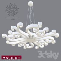 Hanging lamp Masiero Virgo