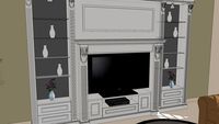 wallunit / fireplace