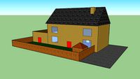 Small house exterior