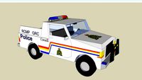 RCMP police truck