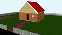 Completely correct builted house
