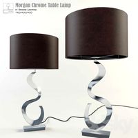 Morgan Chrome Table Lamp
