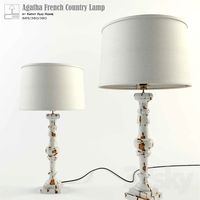 Agatha French Country Lamp