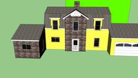 Clayton, Campbell, House, House basketball court