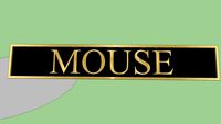 Mouse Nameplate