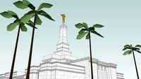LDS Temple Hermosillo Sonora MexicoTemplo Mormon (BEFORE)