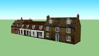 Group of houses, Post Street Godmanchester