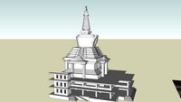 Kyabje Kalu Rinpoche from taiwan monastery and Stupa.