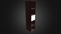Tall Dark Children's Shelf
