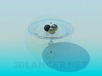 3D Model Glass vase for fruits