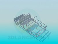 3D Model Car for a playground