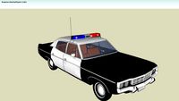 1970's AMC Police car